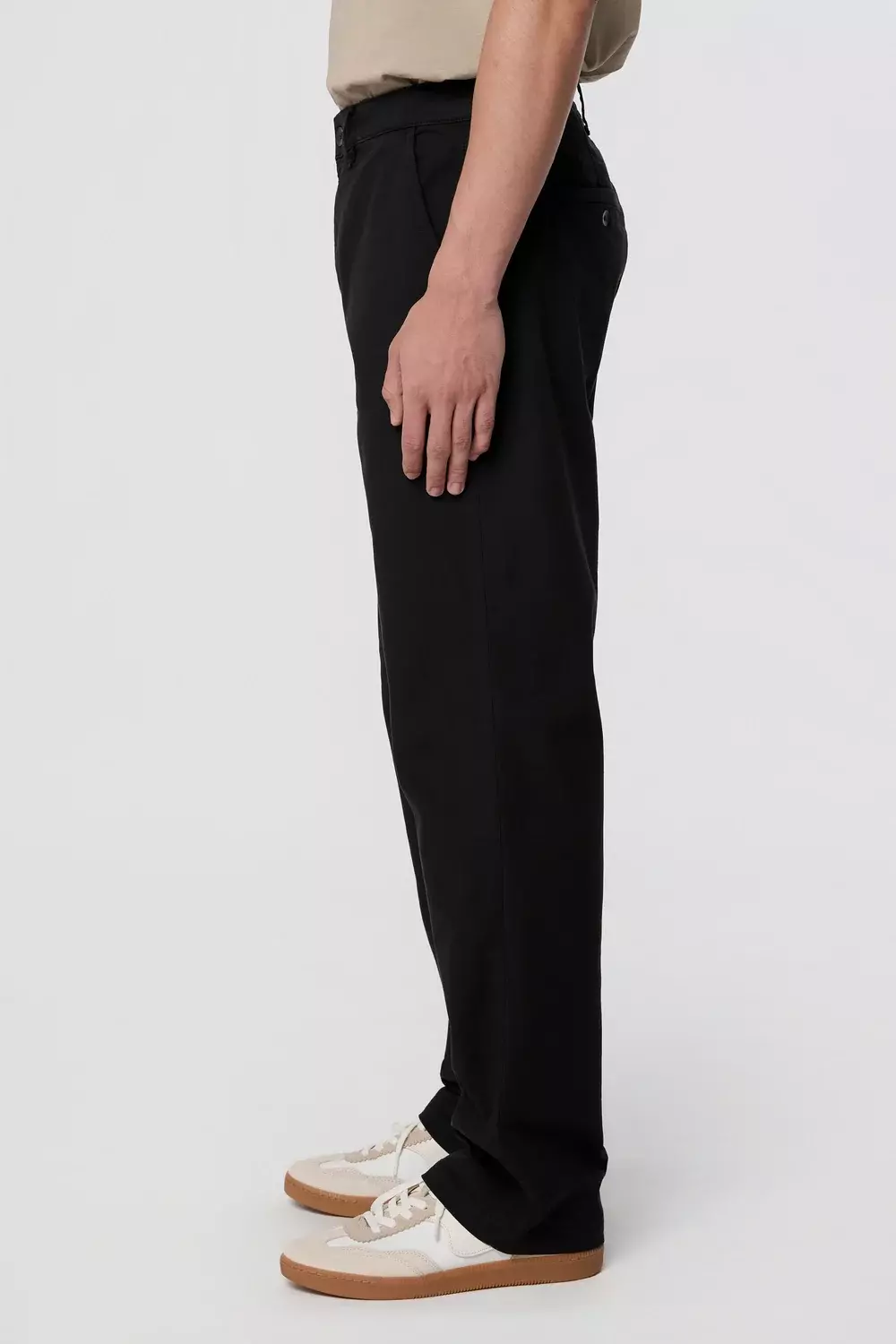 Dawn Elysian Relaxed Chino Black Hose Herren schwarz